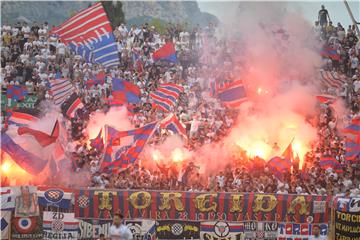 Zaostala utakmica 2. kola HNL-a Hajduk - Rijeka