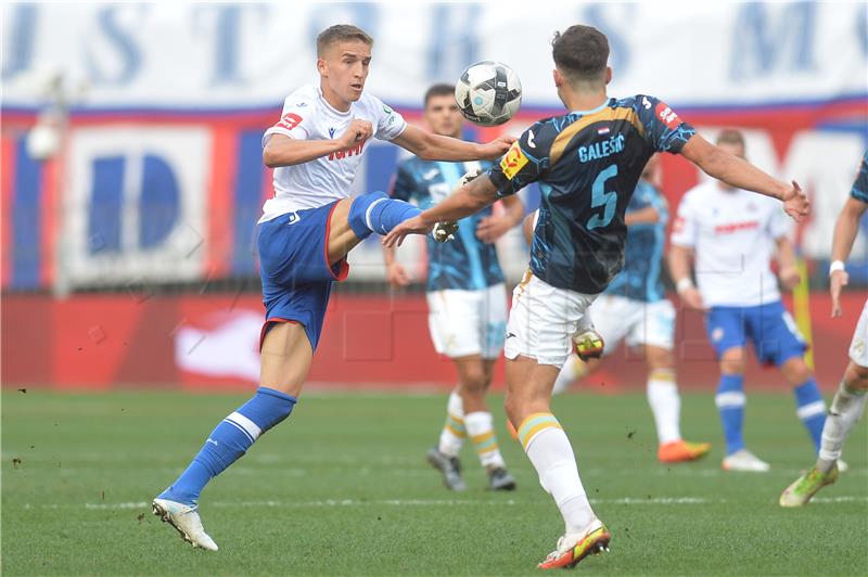 Zaostala utakmica 2. kola HNL-a Hajduk - Rijeka