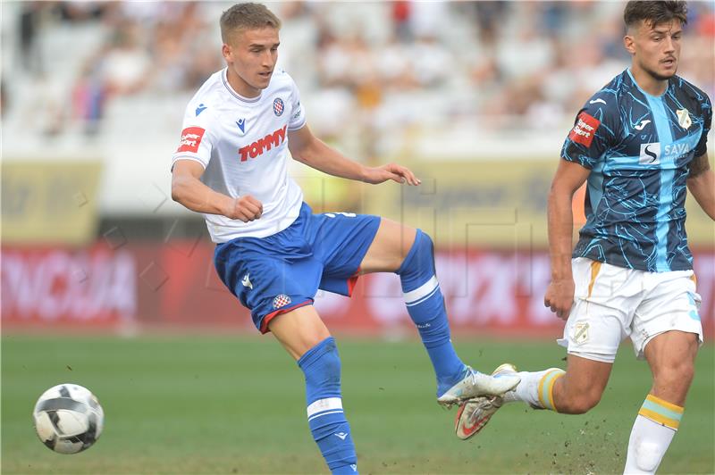 Zaostala utakmica 2. kola HNL-a Hajduk - Rijeka