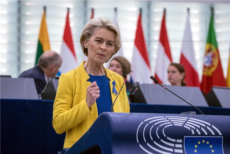 Von der Leyen u Kijevu na razgovorima sa Zelenskijem 