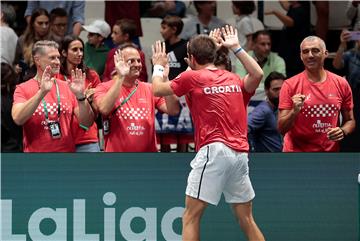 Davis Cup: Pobjeda Berrettinija, Hrvatska na završnom turniru