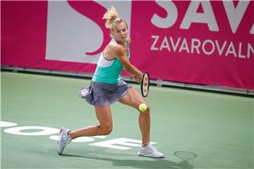 WTA Portorož: Dramatično slavlje Katerine Siniakove
