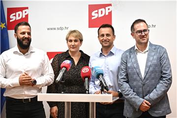 Konferencija za medije SDP-a o prijedlogu smanjenja PDV-a na struju