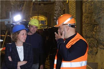 Obilazak gradilišta Hrvatskog glazbenog zavoda