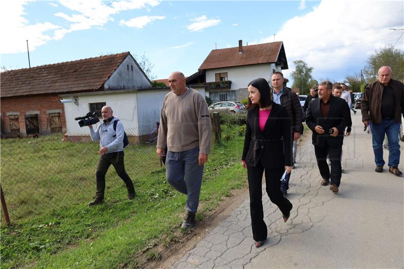 Ministrica Vučković obećala posebne potpore u sanaciji šteta