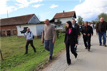 Ministrica Vučković obećala posebne potpore u sanaciji šteta