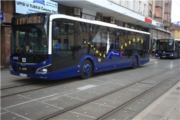  Osijek dobio sedam novih modernih autobusa za gradski prijevoz putnika