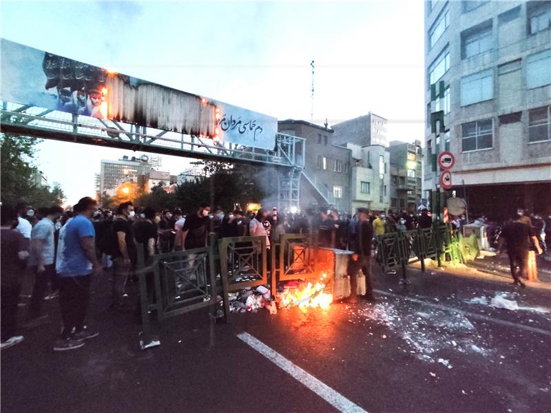 IRAN PROTESTS MAHSA AMINI