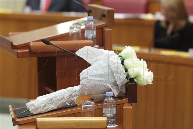 Parliament observes minute's silence for women victims of violence