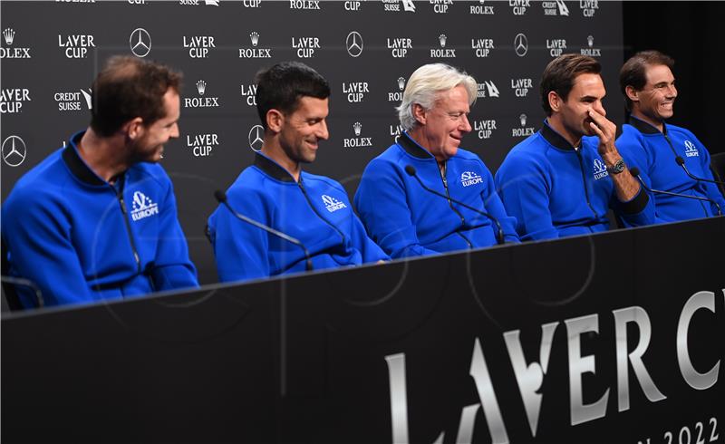 BRITAIN TENNIS LAVER CUP