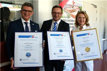 Varaždinska bolnica dobila tri certifikata