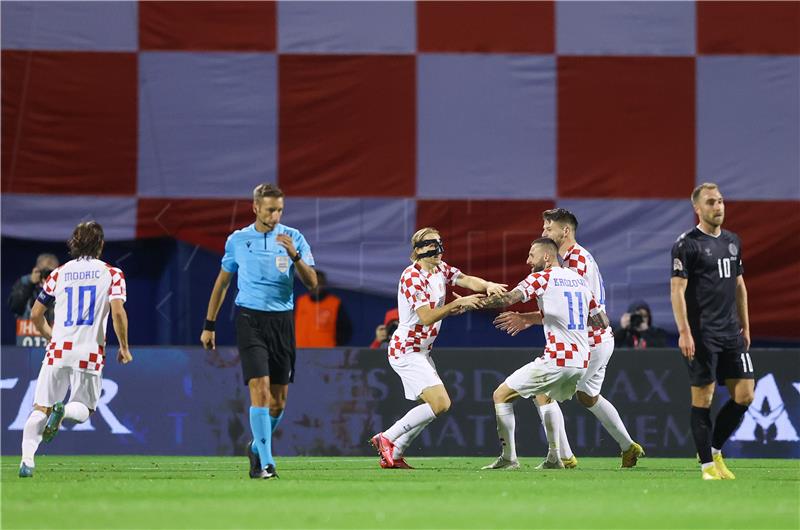 Liga nacija: Hrvatska - Danska