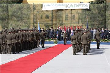 Svečano polaganje prisege 20. naraštaja kadeta