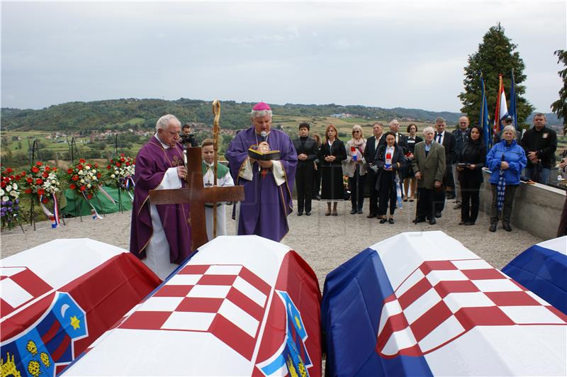 U Svibovcu pokopani posmrtni ostaci 72 žrtve likvidacija u Drugom svjetskom ratu