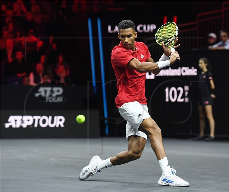 Laver Cup: Auger-Aliassime dobio Đokovića za vodstvo Svijeta