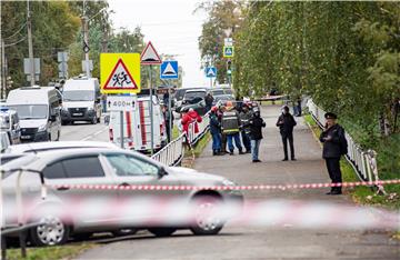 RUSSIA IZHEVSK SCHOOL SHOOTING