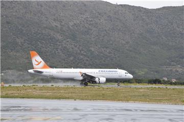 Zrakoplov Freebird Airlinesa u Zračnoj luci Dubrovnik