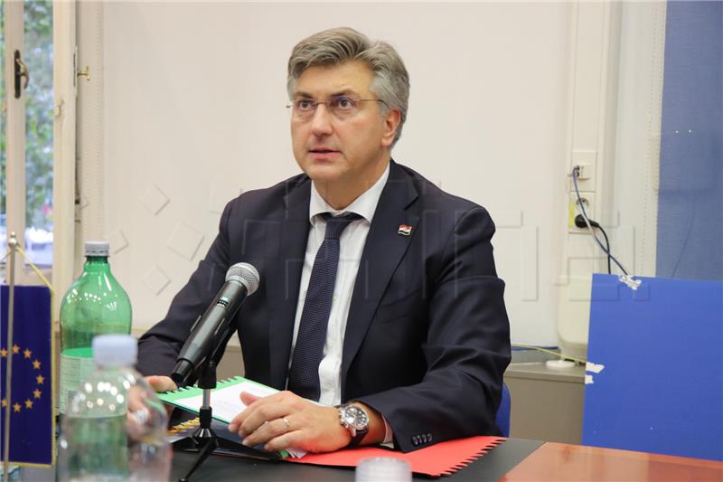 Plenković: Ravnatelj VSOA-e Ivica Kinder bit će razriješen dužnosti