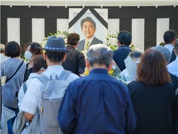 JAPAN SHINZO ABE STATE FUNERAL