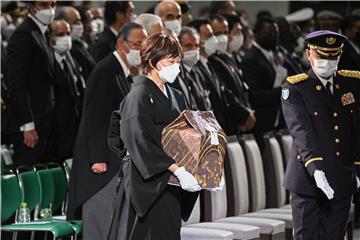 JAPAN SHINZO ABE STATE FUNERAL