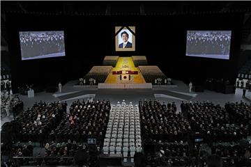 JAPAN SHINZO ABE STATE FUNERAL