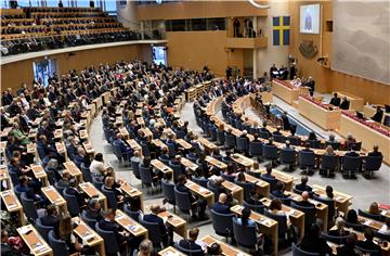 SWEDEN OPENING OF PARLIAMENT