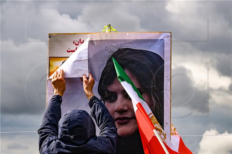 GERMANY IRAN PROTEST