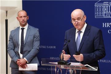 Konferencija za medije Kluba zastupnika HDZ-a