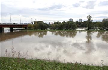 Rijeka Sava izlila se iz korita