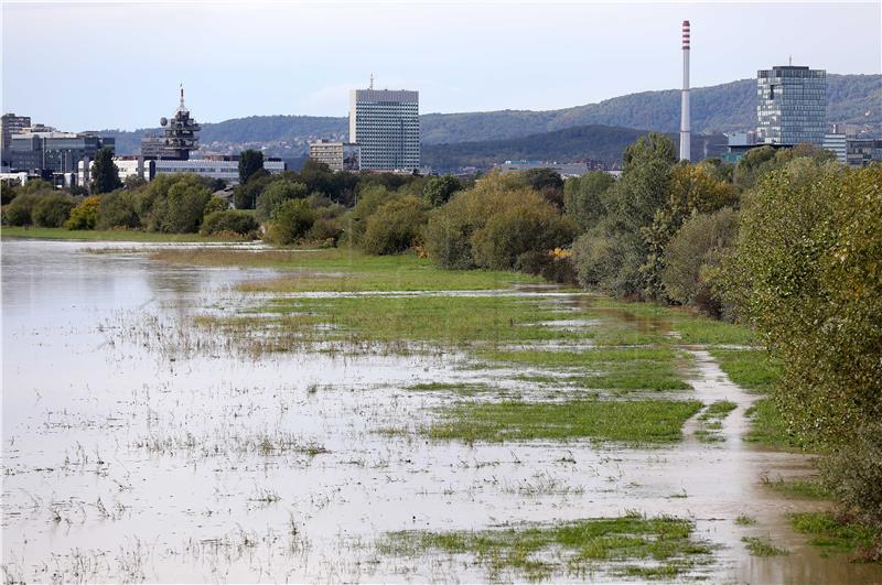 Rijeka Sava izlila se iz korita