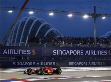 F1 - VN Singapura: Leclerc najbrži na zadnjem treningu