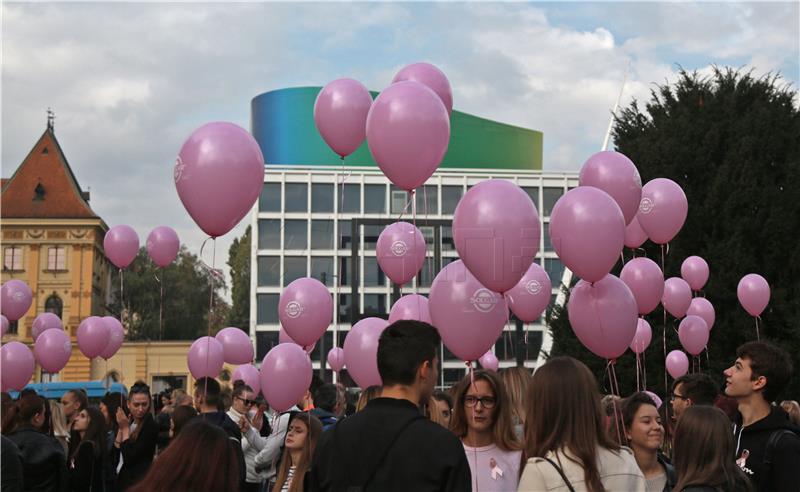 Pink Ribbon Day marked in Zagreb