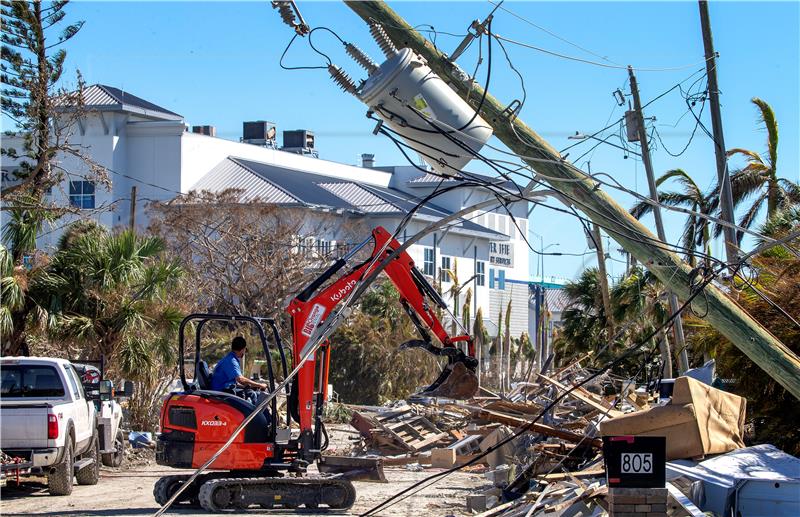 USA HURRICANE IAN AFTERMATH