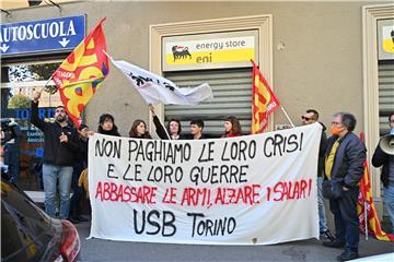 ITALY ENERGY USB PROTEST