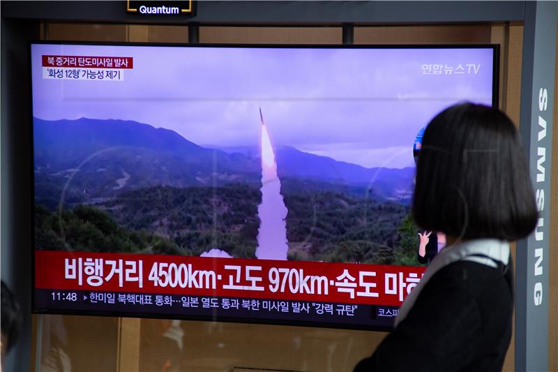 SOUTH KOREA NORTH KOREA MISSILE