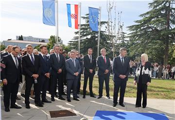 Zadar: Premijer Plenković na otvorenju Studentskog doma i restorana Diadora