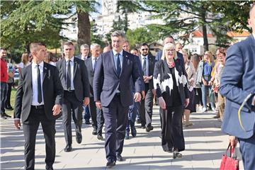 Zadar: Premijer Plenković na otvorenju Studentskog doma i restorana Diadora