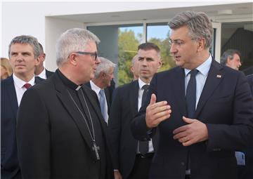Zadar: Premijer Plenković na otvorenju Studentskog doma i restorana Diadora