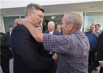 Zadar: Premijer Plenković na otvorenju Studentskog doma i restorana Diadora