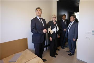 Zadar: Premijer Plenković na otvorenju Studentskog doma i restorana Diadora