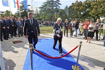 Zadar: Premijer Plenković na otvorenju Studentskog doma i restorana Diadora