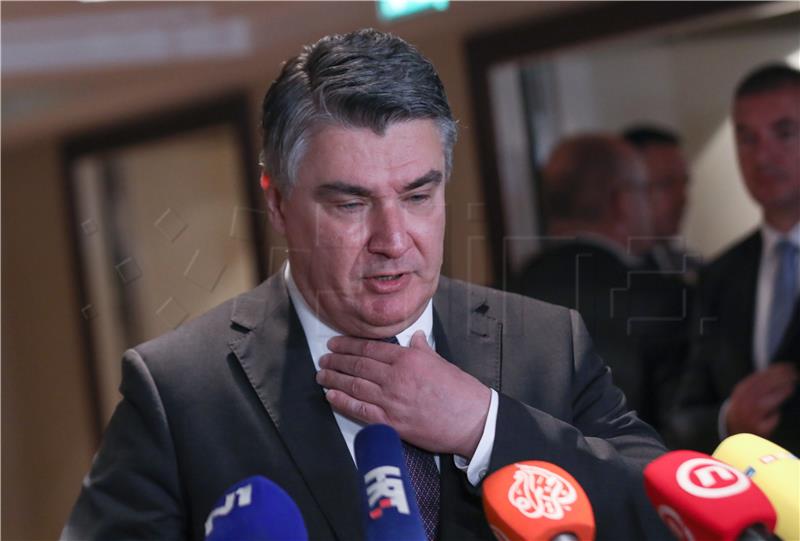 Milanović won't attend Arraiolos Group meeting due to viral infection