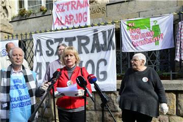 HUNGARY TEACHERS STRIKE