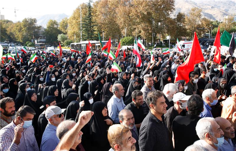 IRAN PRO-GOVERNMENT RALLY