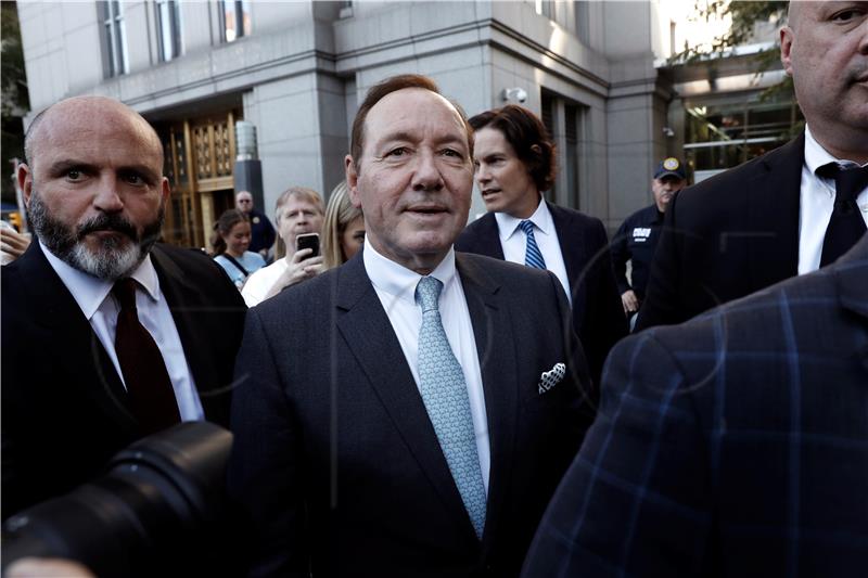 USA NEW YORK ACTOR KEVIN SPACEY FEDERAL COURT