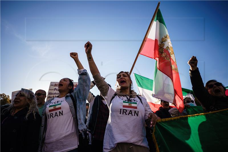 GERMANY IRAN DEMONSTRATION