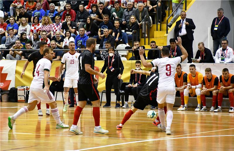 Futsal: Hrvatska - Mađarska 5-1