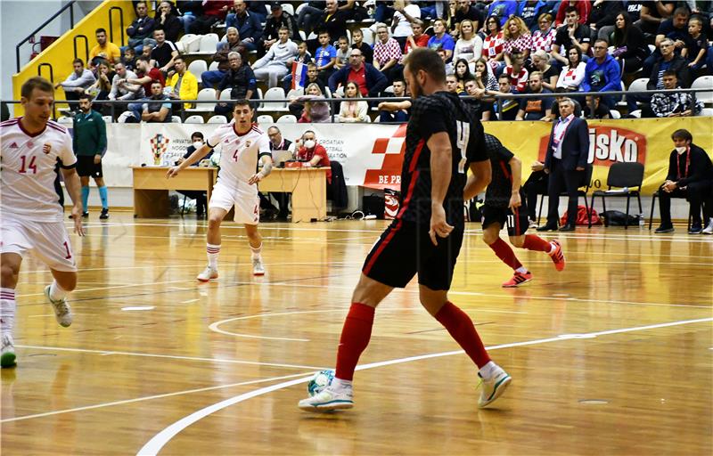 Futsal: Hrvatska - Mađarska 5-1