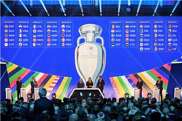 GERMANY SOCCER UEFA EURO 2024 QUALIYFYING DRAW