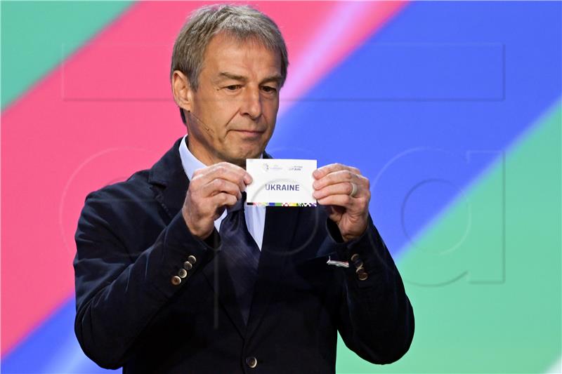 GERMANY SOCCER UEFA EURO 2024 QUALIYFYING DRAW